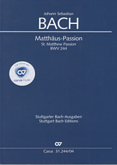 Matthaus-Passion BWV244 (ʻ)