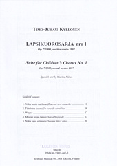Danza Negroide (from Suite for Childrens Chorus No.1)
