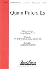 QUAM PULCHRA ES [SSA](Print On Demand)