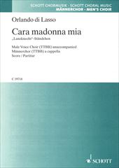 Matona mia cara (Cara Madonna mia) [TTBB]