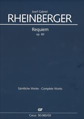 Requiem In B Op.60 RHEINBERGER, Josef Gabriel | 合唱楽譜のパナムジカ