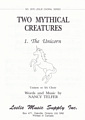 Two Mythical Creatures