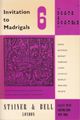 Invitation to Madrigals 6 5&6V