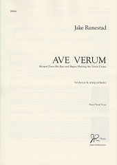 Ave Verum [Vocal Score]
