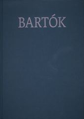 バルトーク批判校訂全集　第9巻「合唱作品」