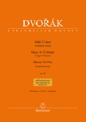 Messe in D Op.86 (Organ version)[Full score]
