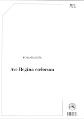 Ave Regina coelorum [TTBB]