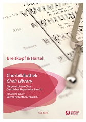 Choir Library for Mixed Choir Sacred Repertoire 4 - Motet and Sacred Song