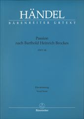 Passion nach Barthold Heinrich Brockes HWV 48