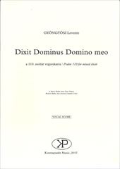 Dixit Dominus Domino meo[SATB]