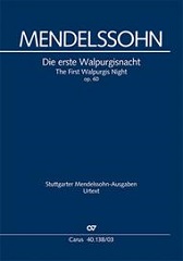 Die erste Walpurgisnacht op.60 (The First Walpurgis Night)