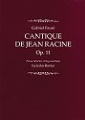 Cantique de Jean Racine [Full Score]