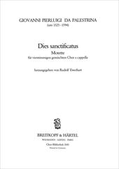 Dies sanctificatus [SATB]