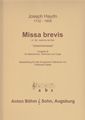 Missa Brevis In hon. St.Joannis de Deo
