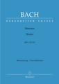 Motetten BWV225-230 (Piano Reduction)